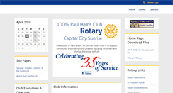 Desktop Screenshot of capitalcityrotary.com